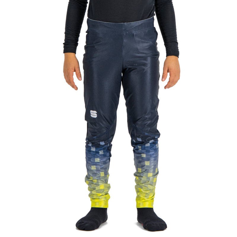 низ детского комбинезона Sportful Squadra Junior Race Tight серо-синий низ детского комбинезона Sportful Squadra Junior Race Tight серо-синий